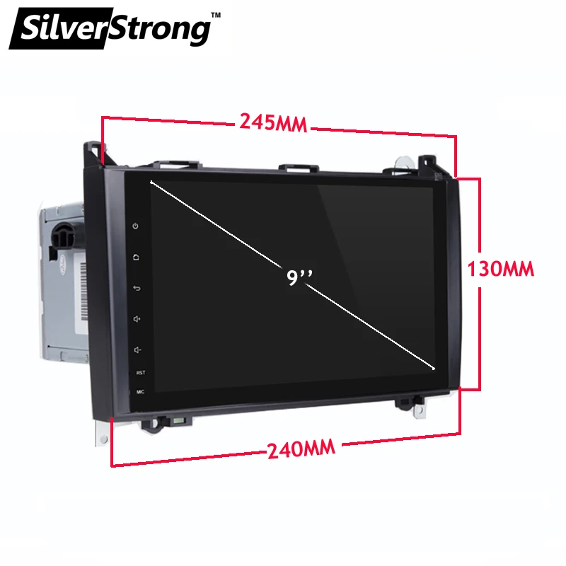 SilverStrong OctaCore Android8.0 Vito Viano Радио DVD для Mercedes Benz Sprinter класс B200 W169 W245 W469 W906|radio dvd|dvd radiodvd