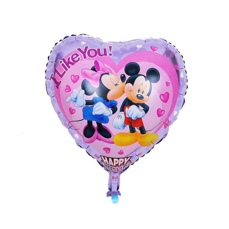 2 шт 18 дюймов Красное сердце любовь фольгированный шар Свадебные вечерние шарики