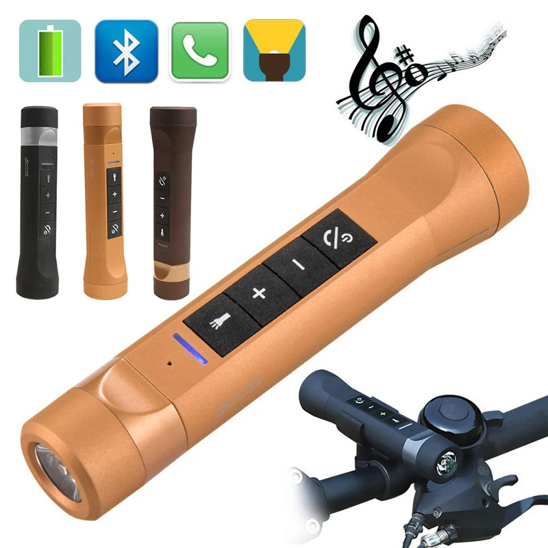 Новинка 2017 5 в 1 многофункциональная Bluetooth колонка фонарик внешний аккумулятор