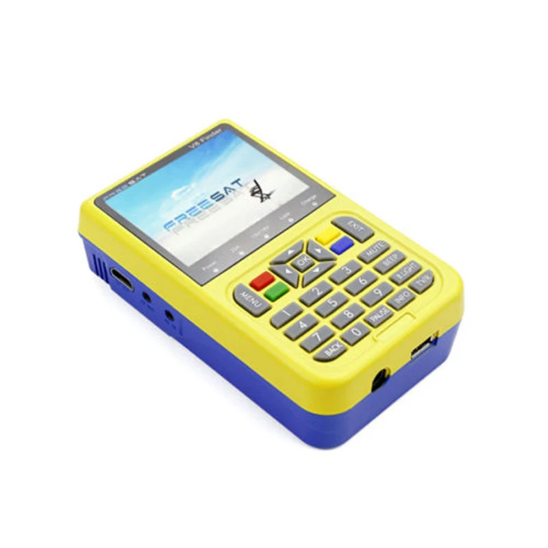 Larryjoe Freesat V8 Finder V-71 HD DVB-S2 Высокое разрешение Satellite MPEG-4 DVB S2 спутниковый метр Satfinder