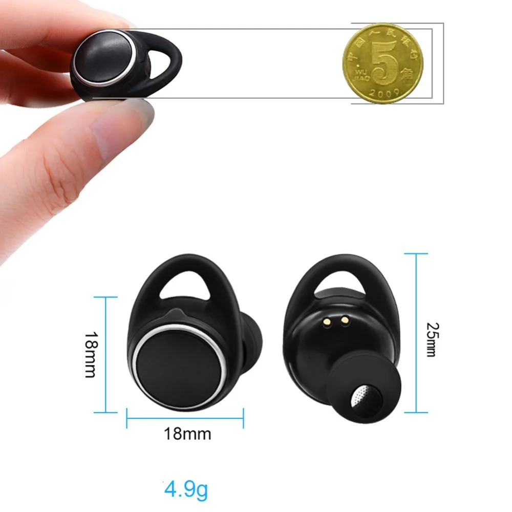 ECos беспроводные Bluetooth стильные спортивные стерео 5 0 музыкальные наушники для Iphone
