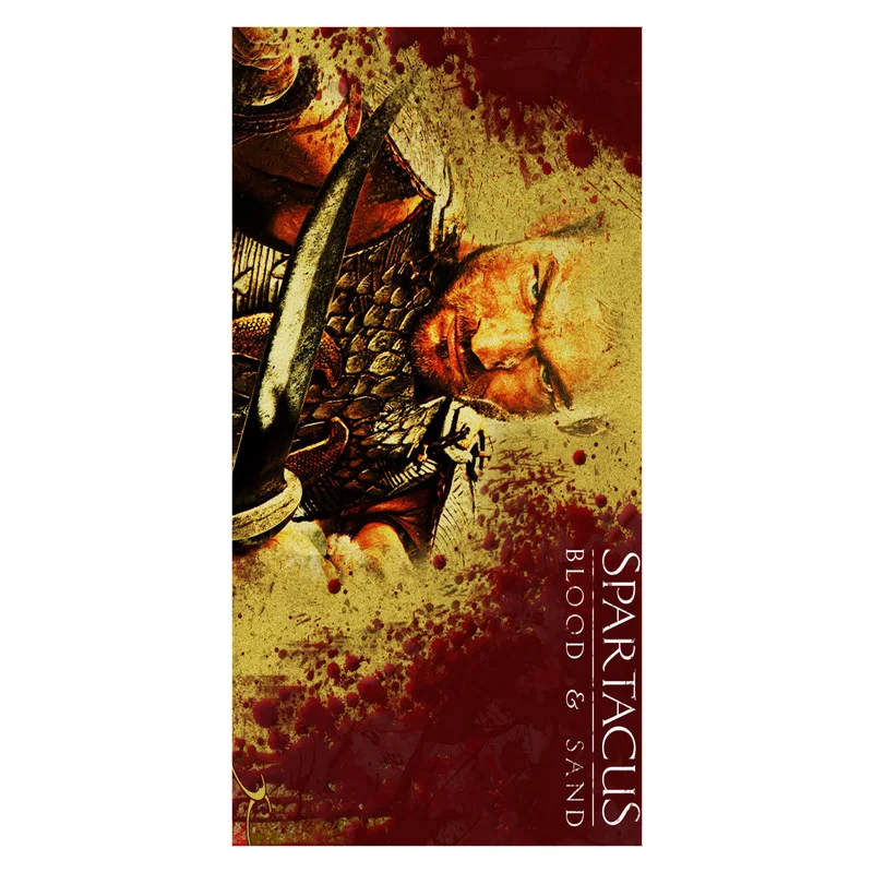 75*30 см полотенце из бамбукового волокна для рук Спортивное пляжное Spartacus с