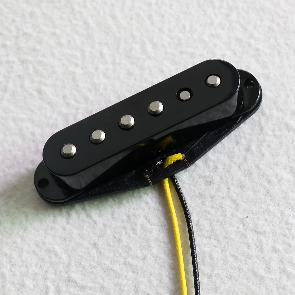 9 к высокий выход шатающийся фаски Alnico 5 стержней одной катушки гитары Пикап Винтаж 60 s стиль
