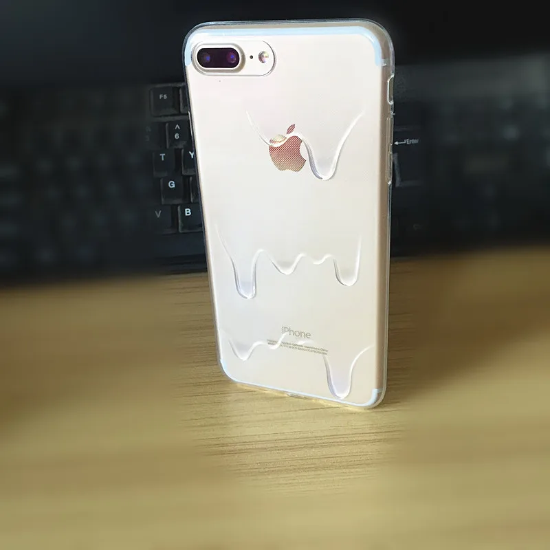 Для iphone8 силиконовый чехол для Apple IPhone 8 Plus Чехол телефон В виде ракушки Новое