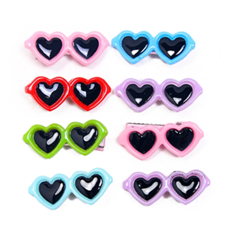 Аксессуары для домашних животных 10 шт. смешанных цветов милые в форме сердца