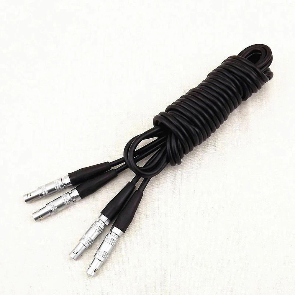 Двойной Дефектоскоп Кабель для измерения уровня LEMO 00 to Krautkramer 2C5-2C5