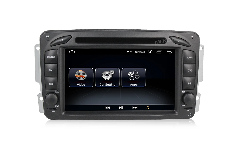 Подходит для Mercedes/Benz Clk W209/W203/W168/M/ML/W163/Viano/W639 Android 8,0 автомобильный dvd радио плеер Поддержка gps навигации