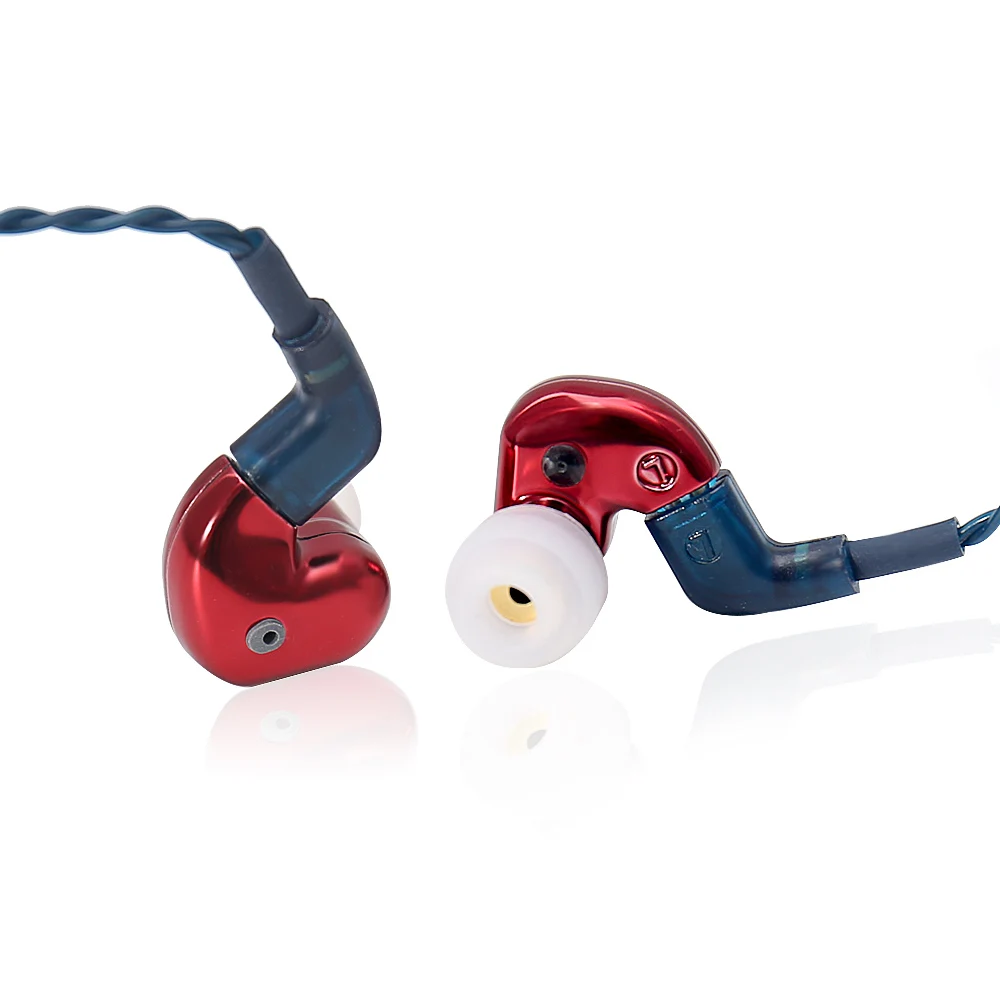 Гибридные Hi Fi наушники вкладыши FORREST FLC8S IEM с тройным драйвером 2 сбалансированных