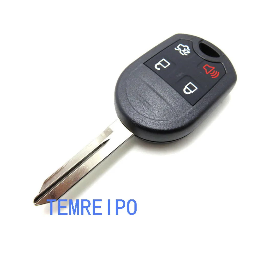 

10 шт./лот сменный чехол для дистанционного ключа чехол подходит для Ford чехол Fob 4 кнопки