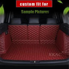 Кожаный Автомобильный Коврик для багажника Citroen C3 XR C4 Cactus C2 C5 Aircross