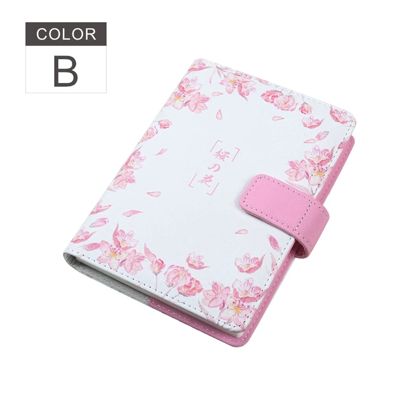 Color B A6 Cherry Blossom Печатный планировщик фокус bullet journal BUJO записные книжки недатированные ежедневный календарь канцелярские товары - Цвет: Color B