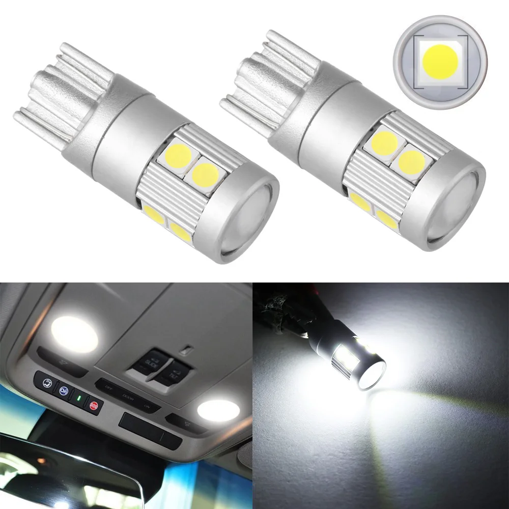 2 шт. Новый практичный яркий T10 3030 9 SMD светодиодные панели автомобиля ширина