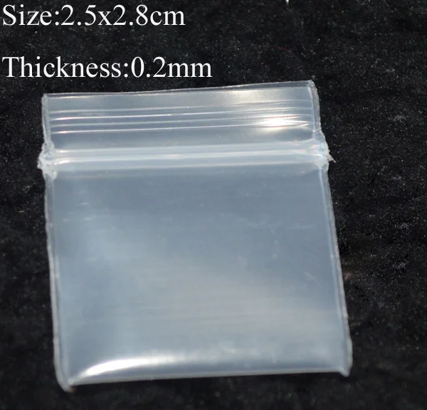 

Прозрачный пластиковый пакет с застежкой-молнией, 2,5x2,8 см, 1 ''x 1,12'', 1000 шт./лот, небольшой размер, самозапечатывающаяся упаковка, полиэтиленовый пакет, бесплатная доставка