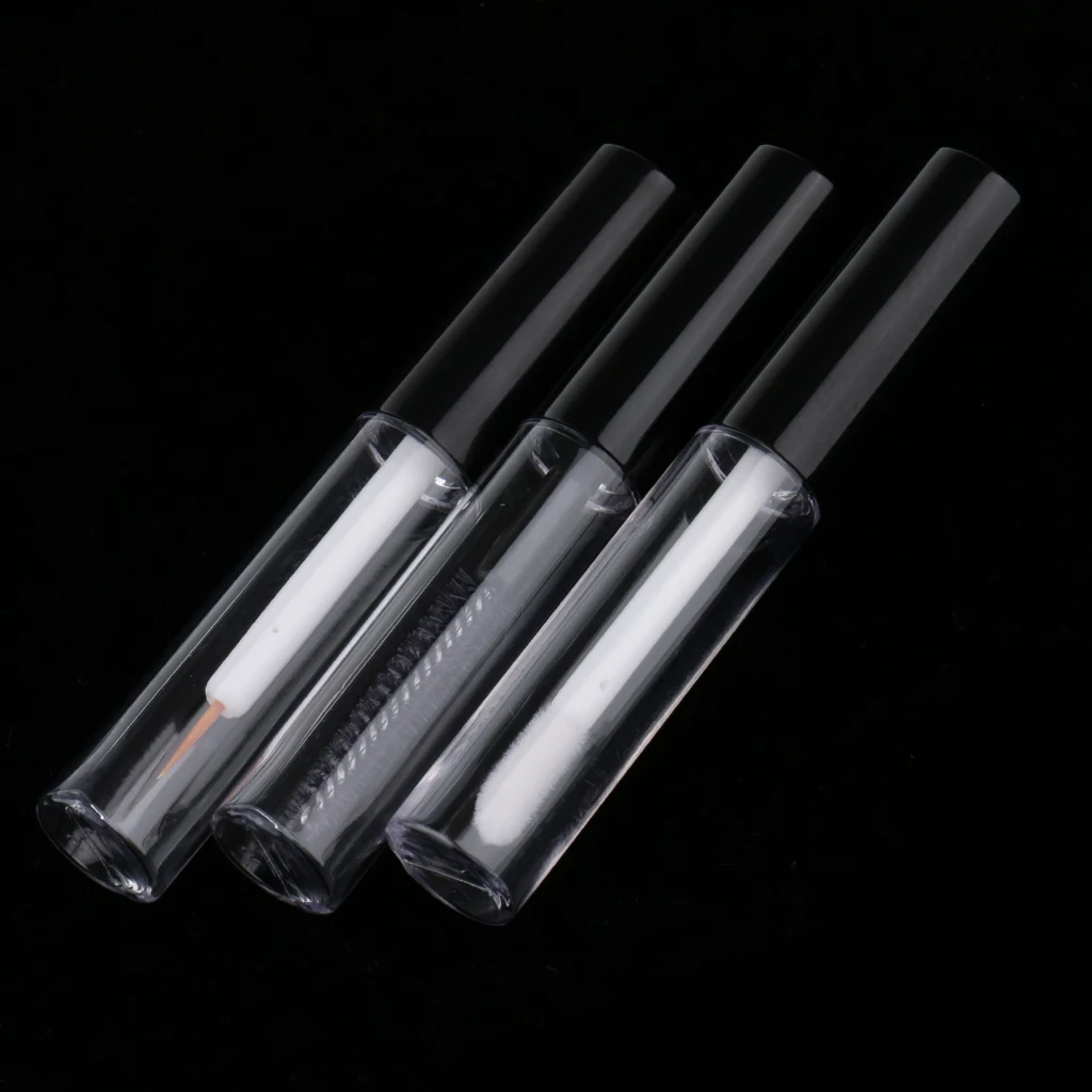 3 упаковки многоразового использования пустые блеск для губ Тушь ресниц Рост