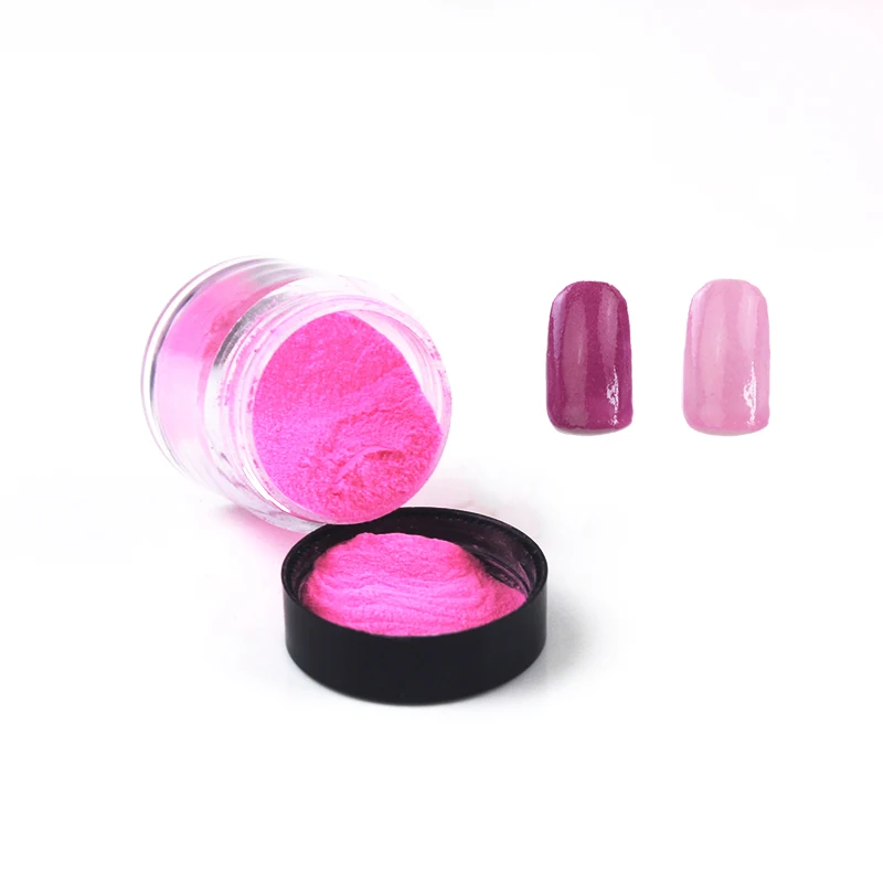 pink rose 014 Nail Art forpretty акриловый пигмент погружающийся порошок Cameleon цвет Dip система хамелеонпигмент Unhas эффект поставки термокромический - Цвет: pink rose 014