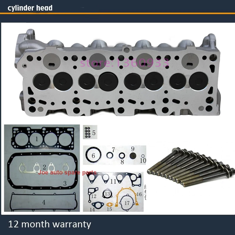 R2 головки цилиндров в полной сборке ASSY для FORD Mazda Kia Asia Motors 2 d td л с прокладкой