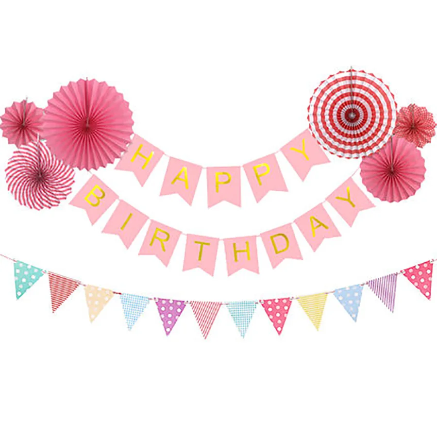 39 шт./лот баннер на день рождения украшение для конфет первого дня украшения из