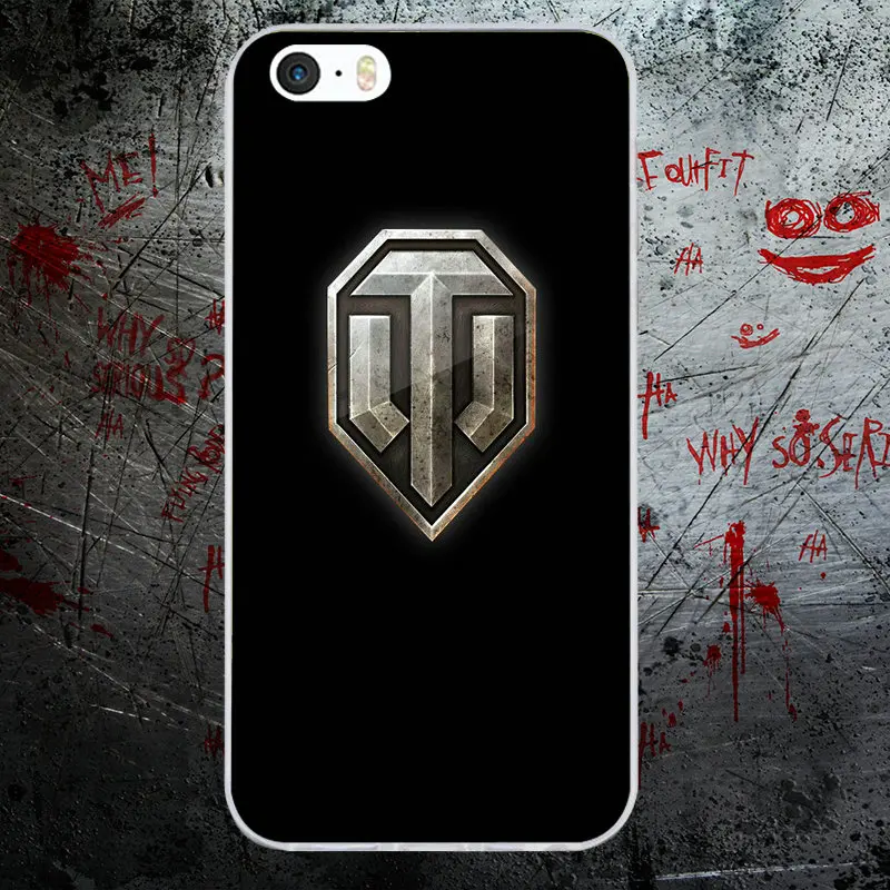 For iphone 6 Case World of Tanks Soft TPU Silicone Mobile Phone Cases for iPhone 8 7 6S Plus 10 X 5 5S SE 5C 4 4S Coque Bags | Мобильные