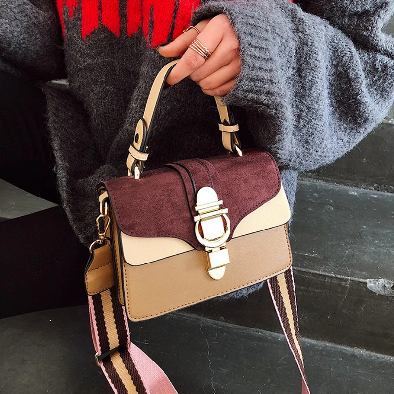 Сумки для Для женщин 2019 Мода новое качество из искусственной кожи сумка хит цвет