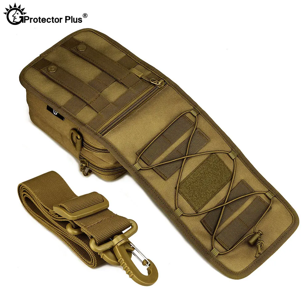 Защитная тактическая сумка военная мессенджер Molle на одно плечо нейлоновая для