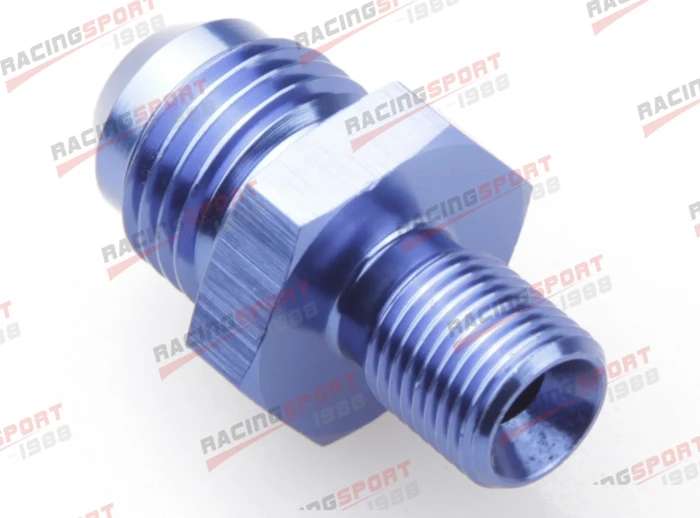 Прямой адаптер из алюминия AD56001 для AN 4 AN4 4AN до 1/8 &quotBSP BSPP черный|an 8|an4 adapter1/8 adapter |