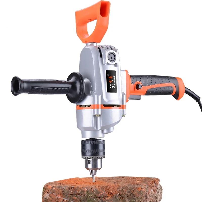 Аэрозольная дрель Промышленный сорт ручная цементная шпатлевка мощный миксер 16 мм Миксер для