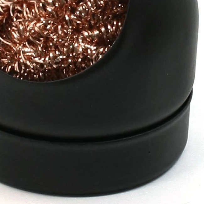 

WSFS Hot Soldering Iron Tip Cleaning Wire Nozzle Cleaner Sponge Ball Holder