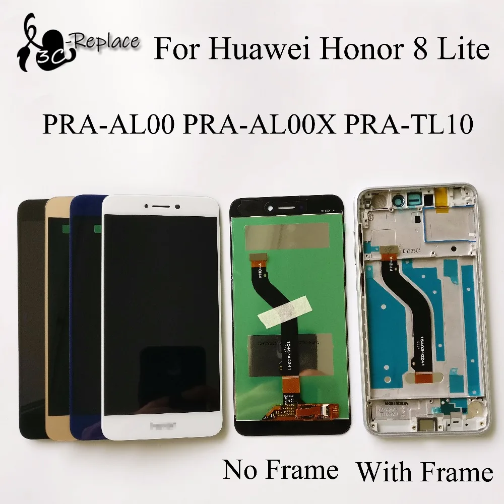 5 2 ''новых для Huawei Honor 8 Lite PRA AL00 AL00X TL10 Полный ЖК дисплей + сенсорный экран