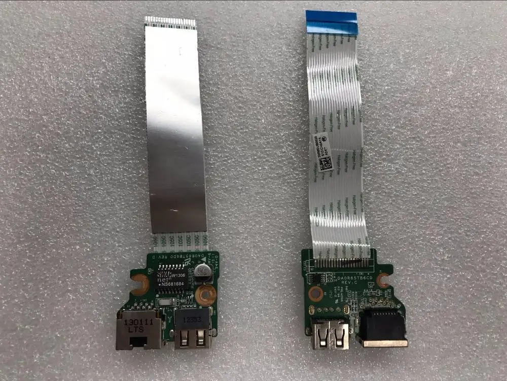 Новинка для ноутбука HP Pavilion 14 15 E 17 USB LAN порт Ethernet плата с кабелем