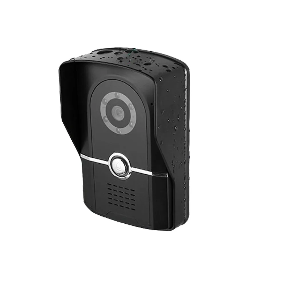 YuBeter 7 дюймов 960*480 беспроводное видеопереговорное устройство Ключ видео-глаз дверной звонок видео звонок дома домофон TFT ЖК-экран ночная версия