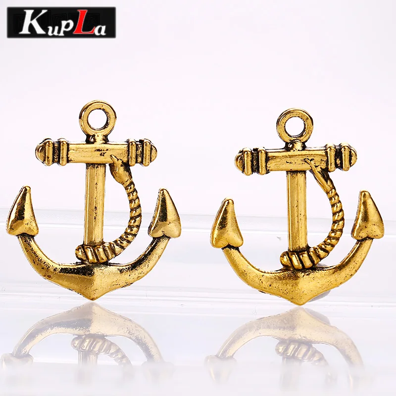 Винтажные металлические морские Подвески с якорем Сделай Сам ювелирные изделия