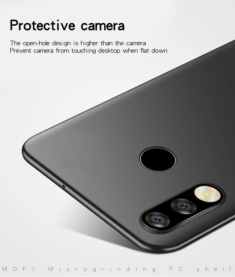 MOFi для huawei P30 Lite/Nova4E на заднюю панель с полной защитой ПК Жесткий Чехол Fundas, чехлы для телефонов в виде ракушки для huawei P30 Lite