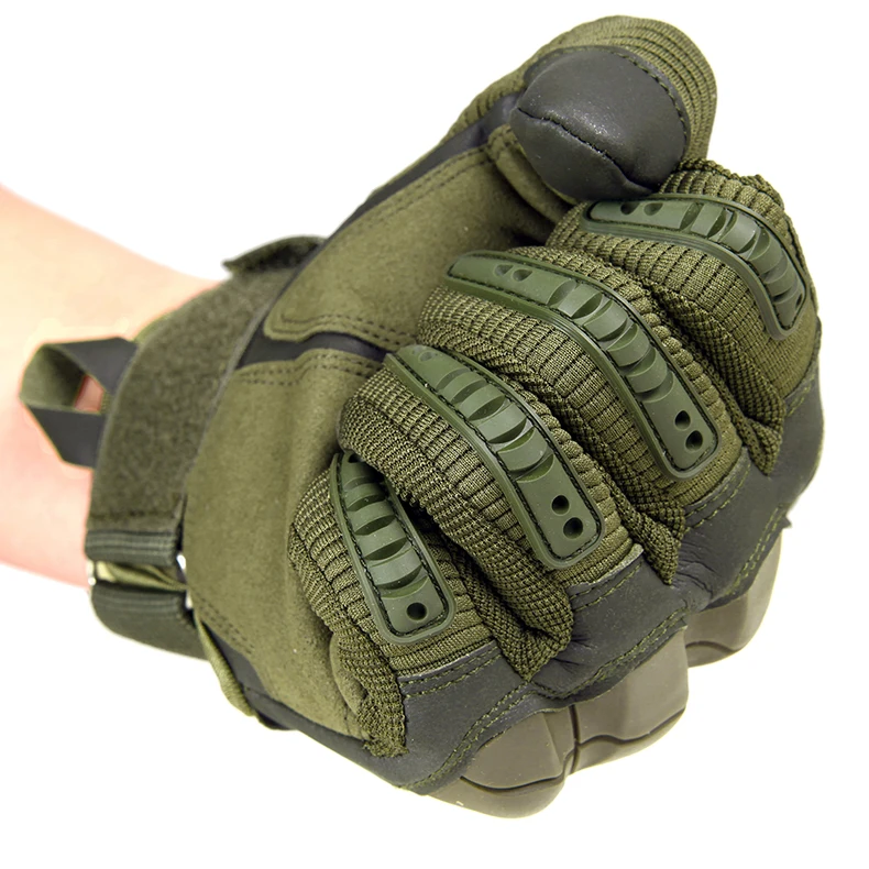 

QIQICHEN Military Tactical Gloves Men's Touch screen Wear resistant Gloves Armor Protection Shell Paintball Gear motorcycle