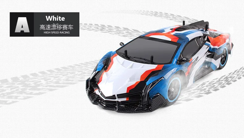 Белый 50 км/ч высокая скорость гоночный автомобиль 4WD14 1:10 46 см 40 км/ч 4WD Чемпионат Профессиональный радиоконтроль дрейф гоночный Радиоуправляемый автомобиль VS 9115 - Цвет: Белый