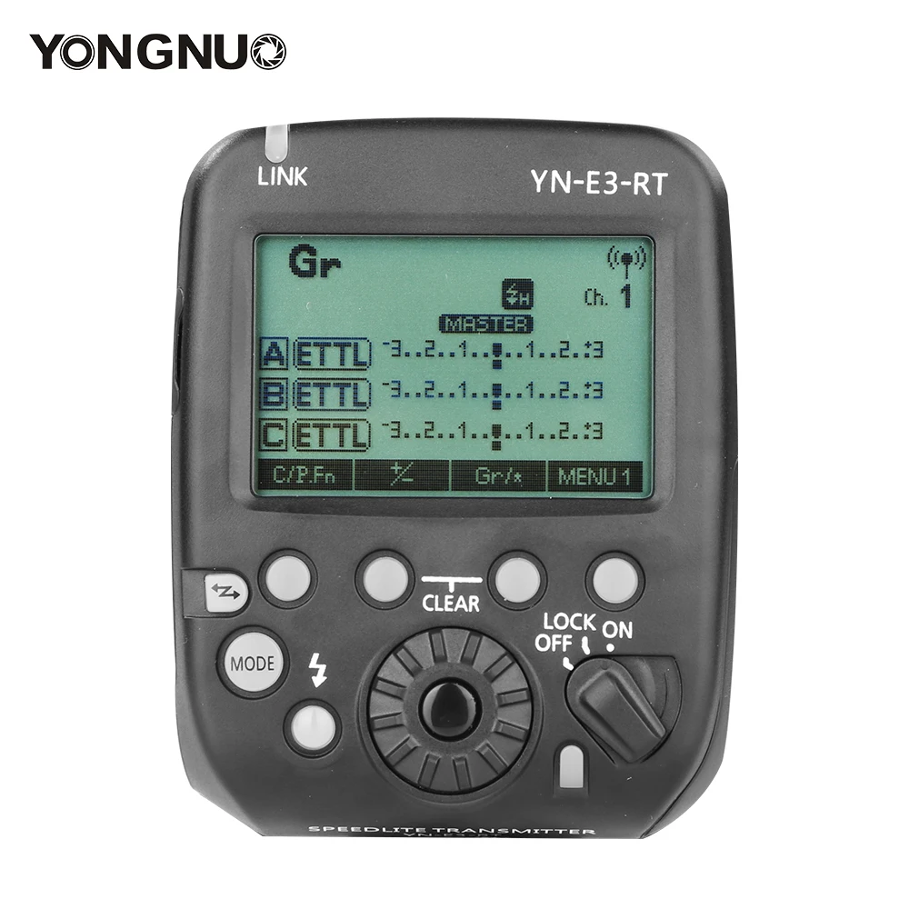 Светодиодная лампа для видеосъемки Yongnuo YN E3 RT II TTL радио триггер вспышки Speedlite