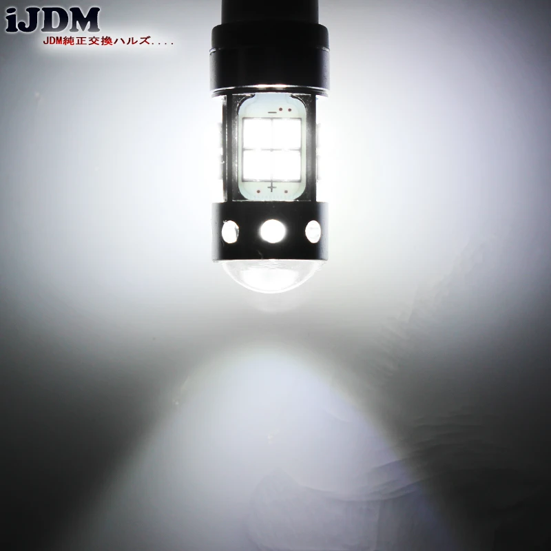 (2) Ксеноновые белые 16 SMD лампы BAX9S H6W H21W T4W 150 degress светодиодный сменный фонарь для
