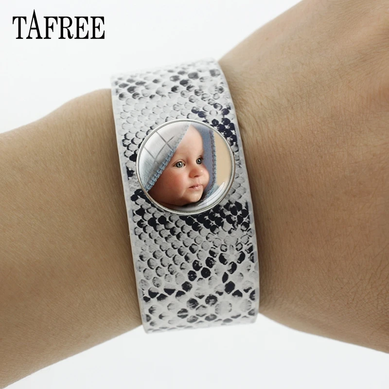 Индивидуальные браслеты TAFREE с фото текстом ручной работы для семьи ребенка папы