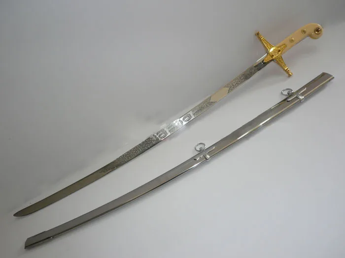 S0117 USMC спецназ офицер морской пехоты оружие с ножнами 38 дюймов|sword sword|sword tattoosword sabre