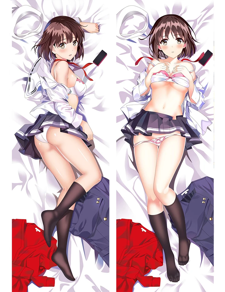 

Anime Saenai Heroine no Sodatekata Katou Megumi & Spencer Sawamura otaku Dakimakura throw pillow cover Hugging Body PillowCase