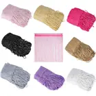 Веревка с кисточками для двери, прозрачная занавеска для окна, разделитель комнаты, балдахин, занавеска для двери