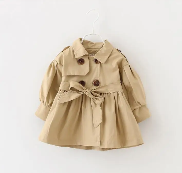 Newborn Baby Girl Clothes 2017 Autumn Bow Coat Infant For Children Outwear Girls Fashion Winter Clothing Coats | Детская одежда и