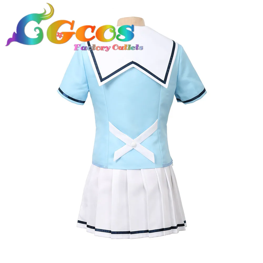 CGCOS Бесплатная доставка костюм для косплея Bang Dream! Касуми Тояма Униформа платье