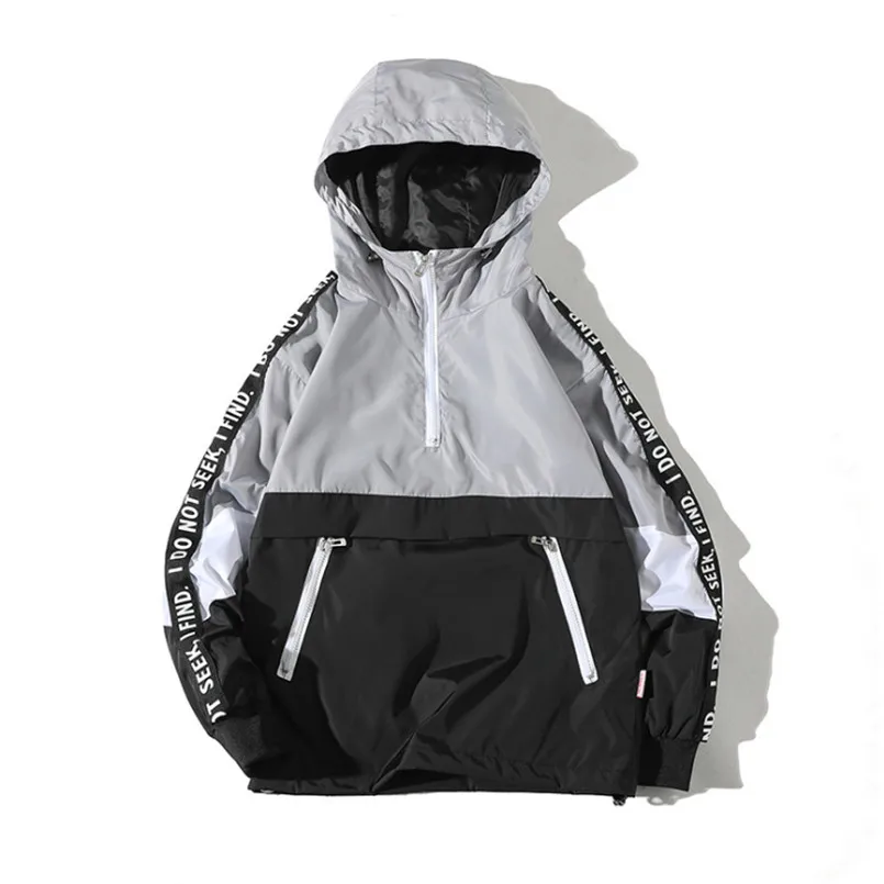 Лоскутный цветной пуловер с капюшоном куртки 2018 осенний спортивный костюм на