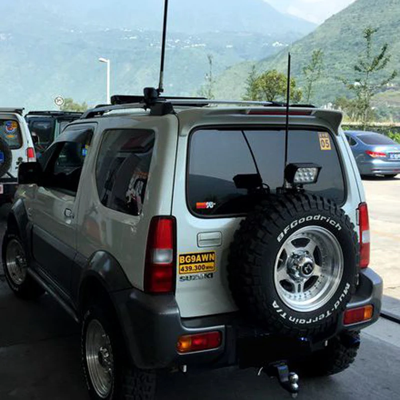 Спойлер для Suzuki jimny со светодиодный светильник кой высококачественный спойлер из
