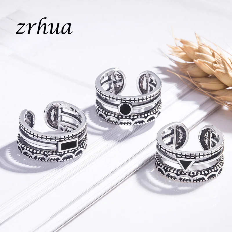 Новинка 2019 стильные винтажные ювелирные изделия ZRHUA из стерлингового серебра 925