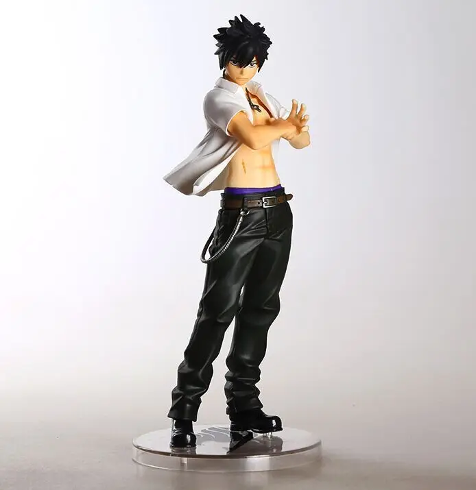 Фигурка серого фуллбастера японского аниме Fairy Tail ПВХ 22 см Brinquedos мультфильм подарок игрушки Кукла Коллекция Модель