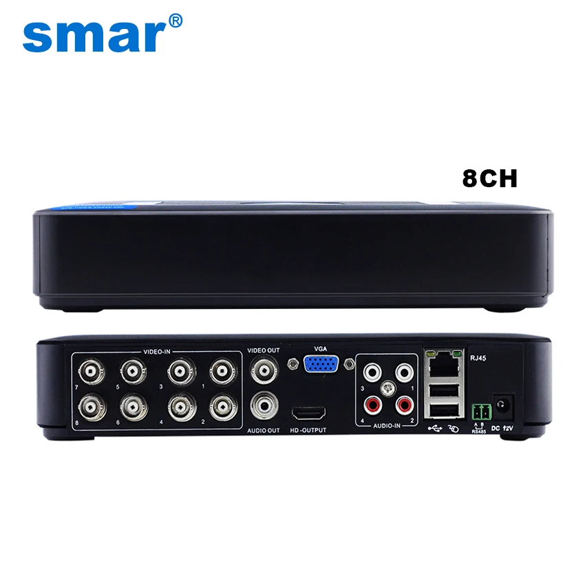 SAR Mini 8CH Full D1 H.264 HDMI система безопасности CCTV DVR 8 каналов 720P 1080P NVR Гибридный рекордер