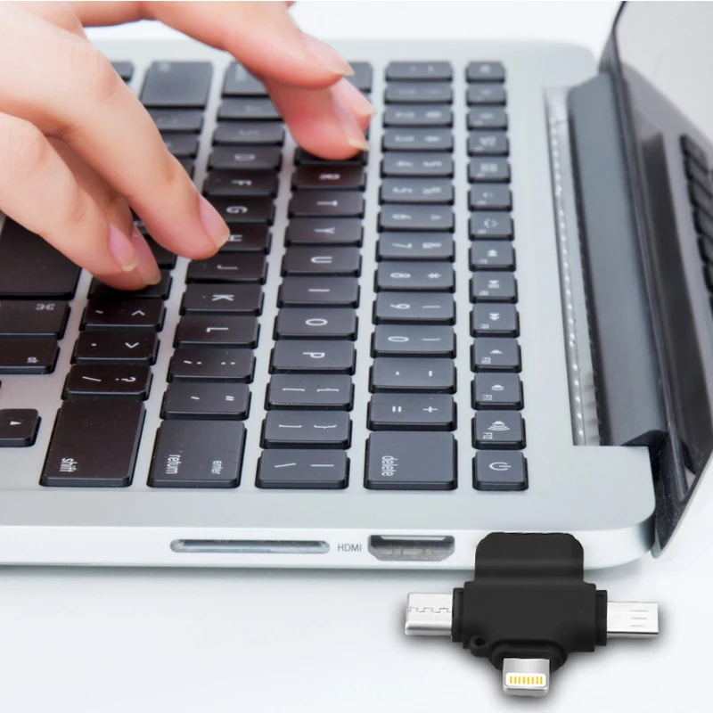 4 в 1 мульти OTG Тип C мобильный телефон USB флэш-накопитель 3,0 Для Apple Android Тип C USB 3,0 16 ГБ 32 ГБ 64 ГБ 128 ГБ флэш-памяти