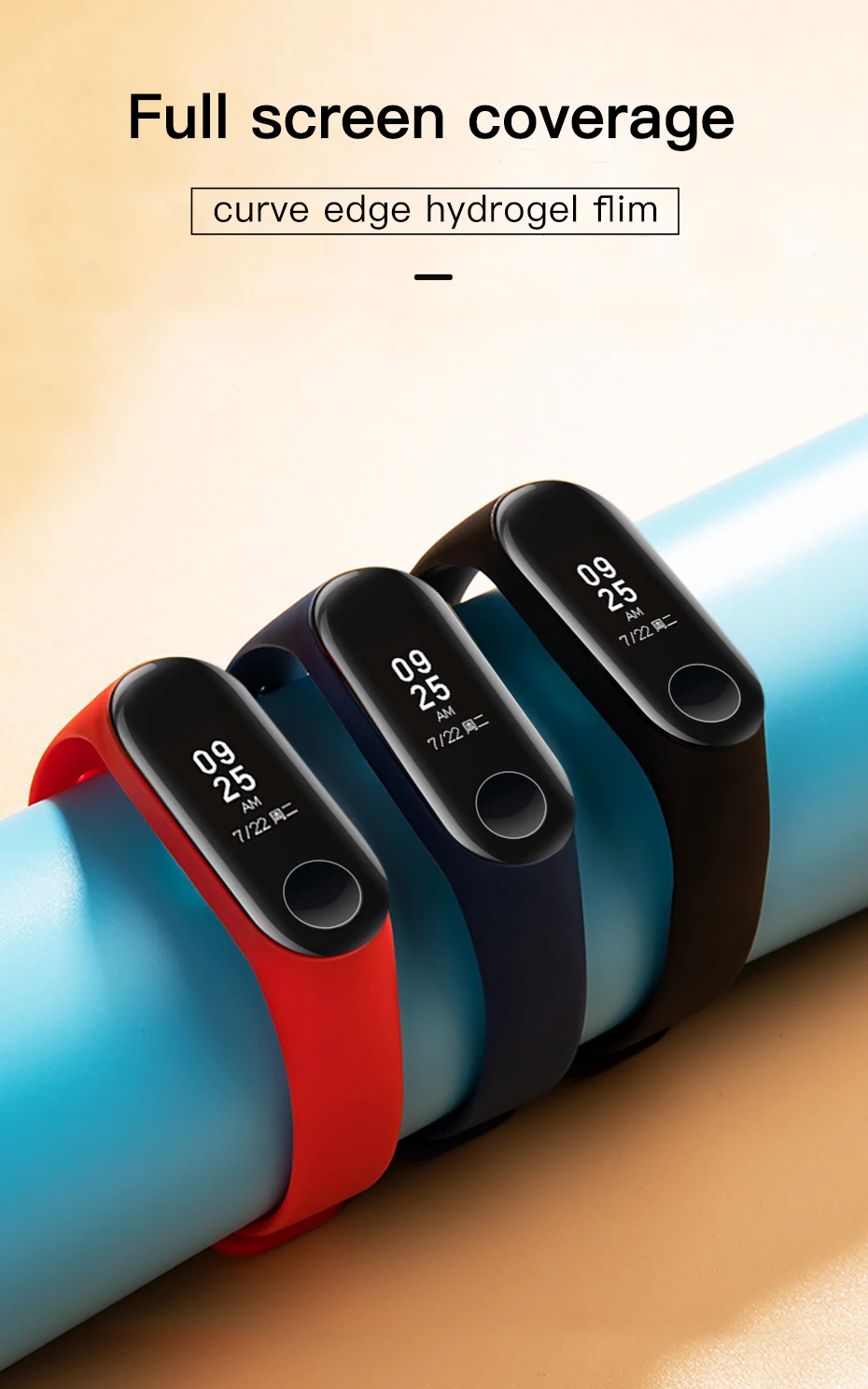 PZOZ Гидрогелевая пленка для Xiaomi Mi Band 4 3 2, умный браслет на весь экран, Защитная пленка для Xiaomi Mi Band 3 2 HD, изогнутая пленка