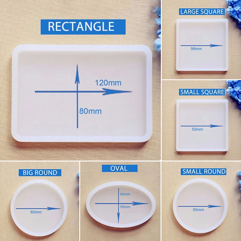 Прозрачная силиконовая форма смолы ремесленничество для ювелирных изделий